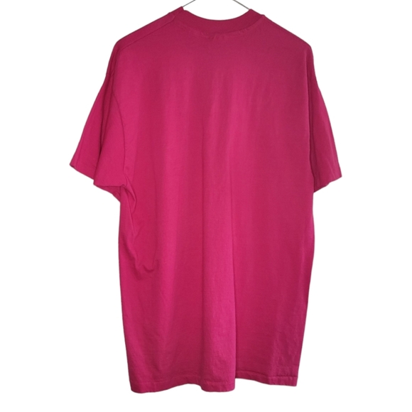 Hot Pink Palm Springs Tee Shirt Size L - Picture 2 of 3